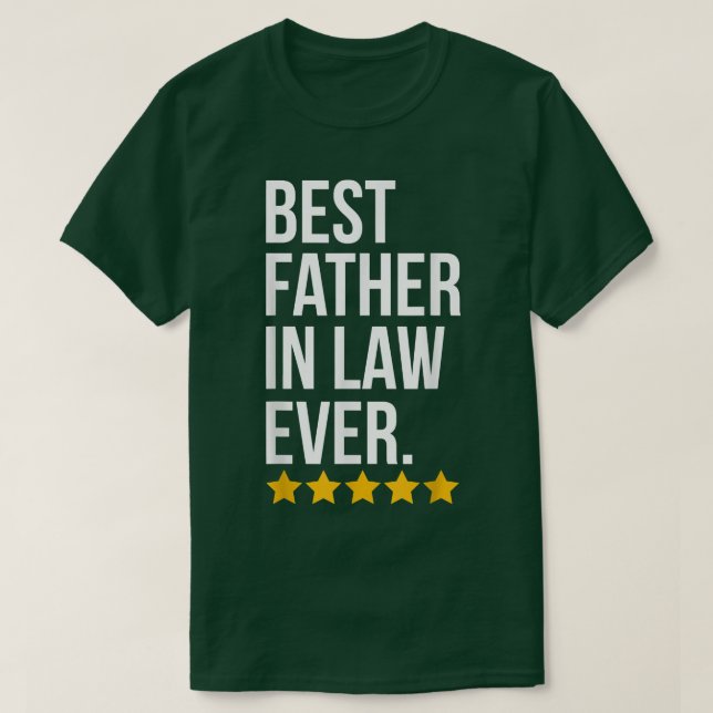 Manar bästa Far i juridik någonsin Familj vid Far  T Shirt (Design framsida)
