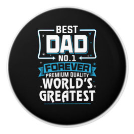 Manar Bästa Far Pappa Världsmästare nr 1 Knopp