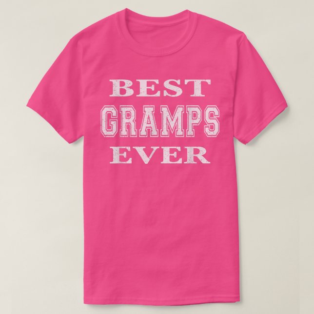 Manar bästa Gramps någonsin presenterat t Shirt (Design framsida)