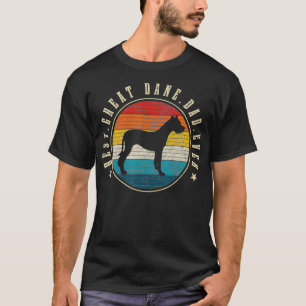 Manar Bästa Great dane Pappa någonsin Rolig hund V T Shirt