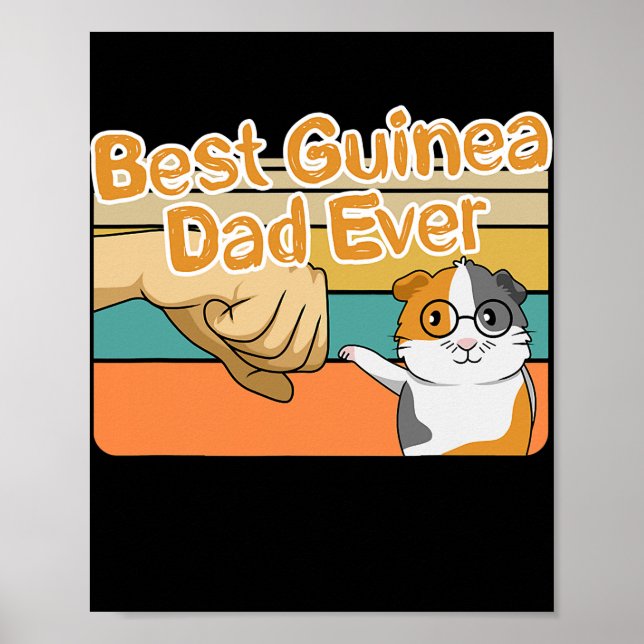 Manar bästa Guinea Pappa någonsin citat för Guinea Poster (Framsidan)