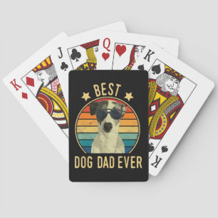 Manar Bästa Hund Pappa - hela den italienska ridda Casinokort