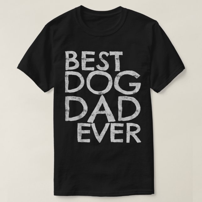 Manar Bästa Hund Pappa någonsin Hund älskare-gåva  T Shirt (Design framsida)