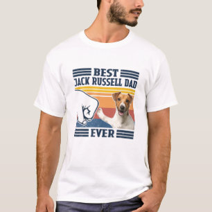 Manar Bästa Jack Russell Pappa Alltid Rolig hund Ä T Shirt