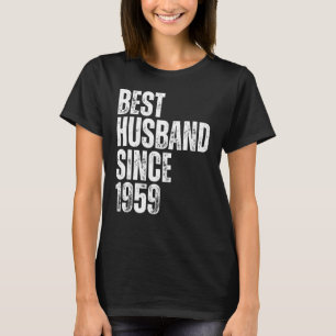 Manar Bästa Make sedan 1959 Vintage bröllop Anniv T Shirt