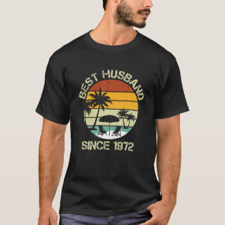 Manar bästa Make sedan 1972 50:e Bröllop-annivers T Shirt