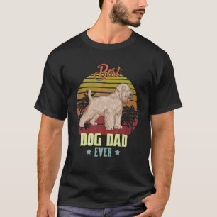 Manar Bästa mjuka Jackat Wheaten Terrier Pappa Al T Shirt