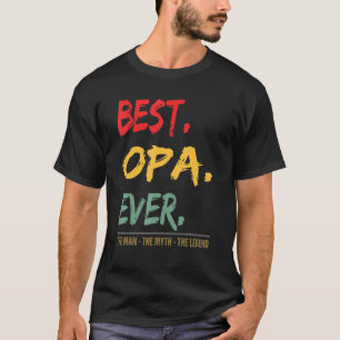 Manar bästa Opa nånsin människan, myten som kan le T Shirt