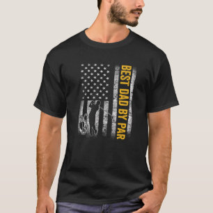 Manar Bästa Pappa efter amerikanska Flagga T Shirt