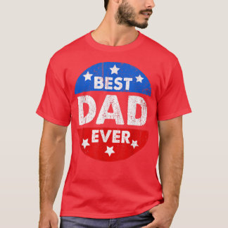 Manar Bästa Pappa någonsin Fars dag Gått För manar T Shirt