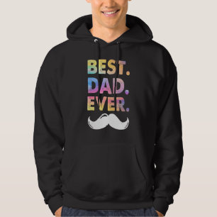 Manar bästa Pappa någonsin Lycklig Fars dag Vinatg Hoodie
