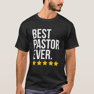 Manar bästa pastor nånsin Bishop-mästare T Shirt
