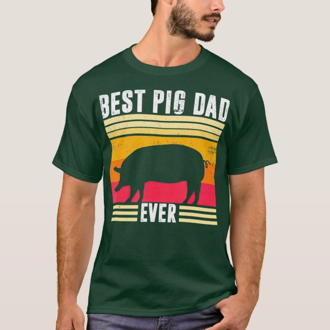Manar bästa stora Pappa någonsin-jordbruk T Shirt (Framsida)