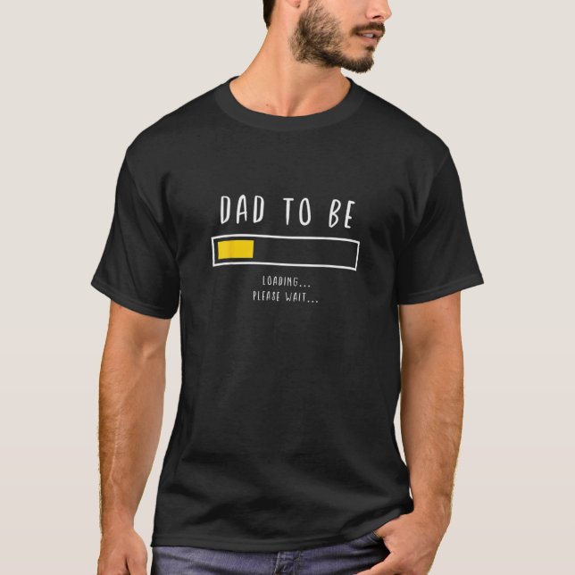 Manar Bästa väntande Pappa, pappa T Shirt (Framsida)