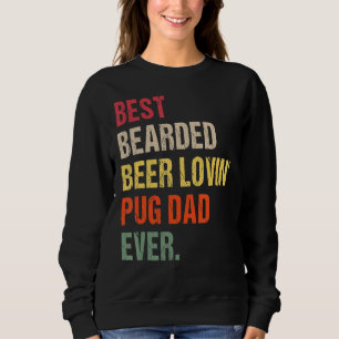 Manar bäste bondad öl Lovin'Pug Pappa någonsin tid T Shirt