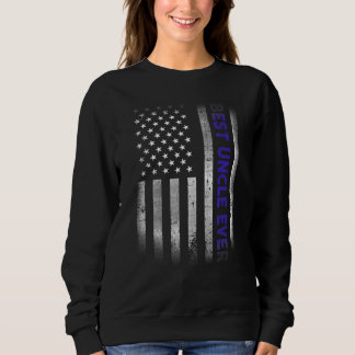 Manar bäste farbror någonsin amerikansk Flagga 4:e T Shirt
