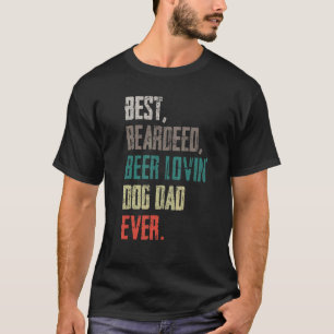 Manar bästföremålet Beer Lovin Hund Pet Owner T Shirt