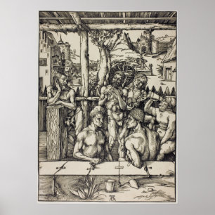 Manar Bath av Albrecht Durer Poster