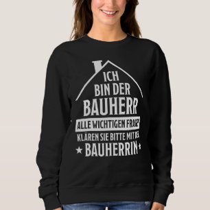 Manar Bauherr Say House Bygger House Topping T Shirt