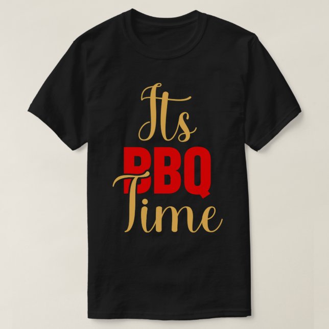 Manar BBQ BBQ-grillbarbecue night barbecue se T Shirt (Design framsida)