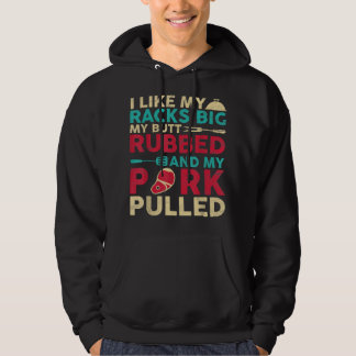 Manar BBQ Jag gillar mina rack... Jag gillar min k Hoodie