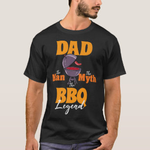 Manar BBQ Smoker Pappa Grilling Grill Far T Shirt