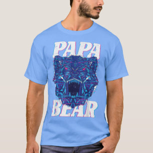 Manar Bear Family Pappa pappa Pappa Animal Pappa B T Shirt