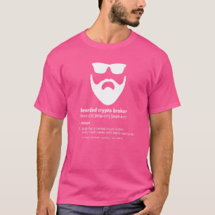 Manar Bearded Crypto Broker Beard Crypto Currencie T Shirt
