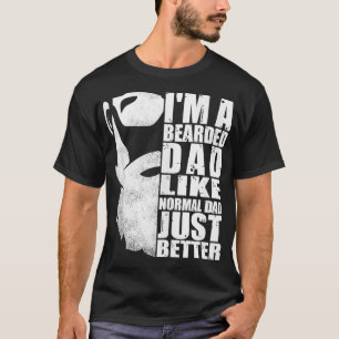 Manar Bearded Pappa Funny Unique Beard Manar Fathe T Shirt