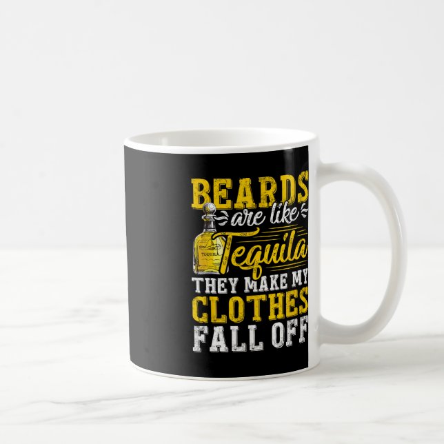 Manar Bearerna är som Tequila de gör mina kläder Kaffemugg (Höger)