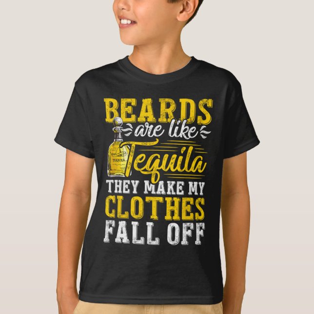 Manar Bearerna är som Tequila de gör mina kläder T Shirt (Framsida)
