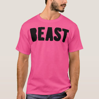 Manar BEAST Gym Fitness Workout Bodybuilding Motiv T Shirt