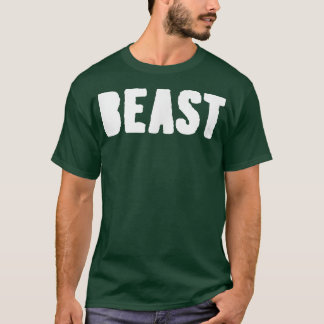 Manar BEAST Gym Fitness Workout Bodybuilding Motiv T Shirt