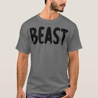 Manar BEAST Gym Fitness Workout Bodybuilding Motiv T Shirt
