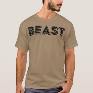 Manar BEAST Gym Fitness Workout Bodybuilding Motiv T Shirt