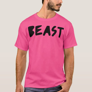 Manar Beast Gym Fitness Workout Bodybuilding Motiv T Shirt