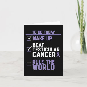 Manar Beat Testicular Cancer Rule of World Kort