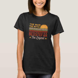 Manar Bedstefar Man Myth Legend Retro Grandpa F T Shirt