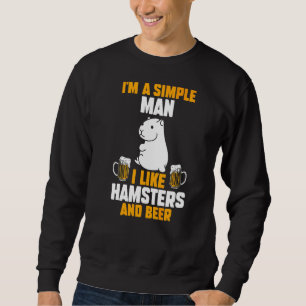 Manar Beer Hamster Lång Ärmad Tröja