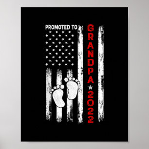 Manar befordrad till Grandpa Est 2022 American Fla Poster