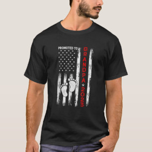 Manar befordrad till Grandpa Est 2023 American Fla T Shirt