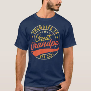 Manar befordrad till Underbar farfar Est 2022 ny f T Shirt
