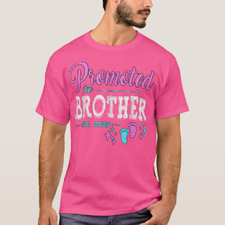 Manar befordrades till Bror Est 2023 Gravid Revea T Shirt