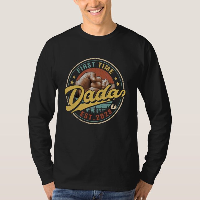Manar befordrades till Dada 2023 för ny pappa förs T Shirt (Framsida)