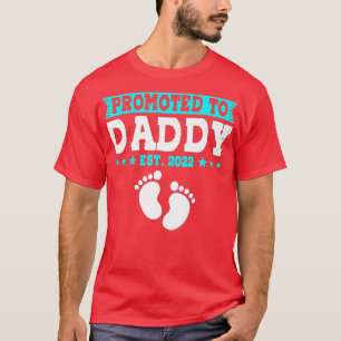 Manar befordrades till pappa Est 2022 Första gånge T Shirt