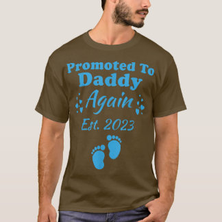 Manar befordrades till pappa igen 2023 Gravid Anno T Shirt