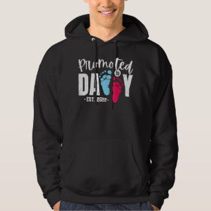 Manar befordrades till pappa New Pappa första gång Hoodie