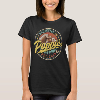 Manar befordrades till Poppie 2023 för ny pappa fö T Shirt