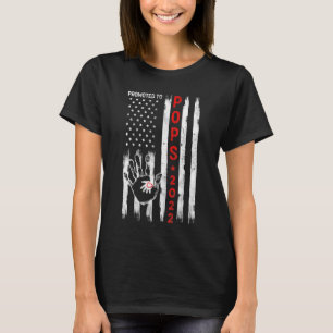 Manar befordrades till Pops 2022 American Flagga P T Shirt