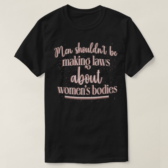 Manar Behålla dina lagar av mitt alternativ för ab T Shirt (Design framsida)